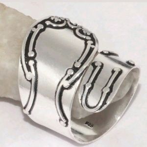 New 925 Silver Thumb Toe Unisex Wrap Ring.
